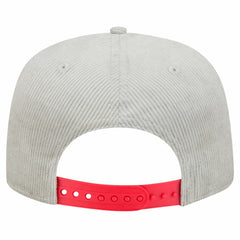 New Era Cincinnati Reds Gray Corduroy Golfer Snapback Hat | MLB On Sale