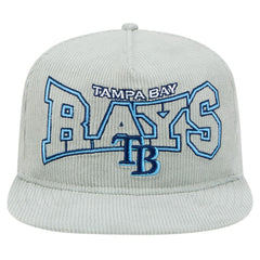 New Era Tampa Bay Rays Gray Corduroy Golfer Snapback Hat | MLB US