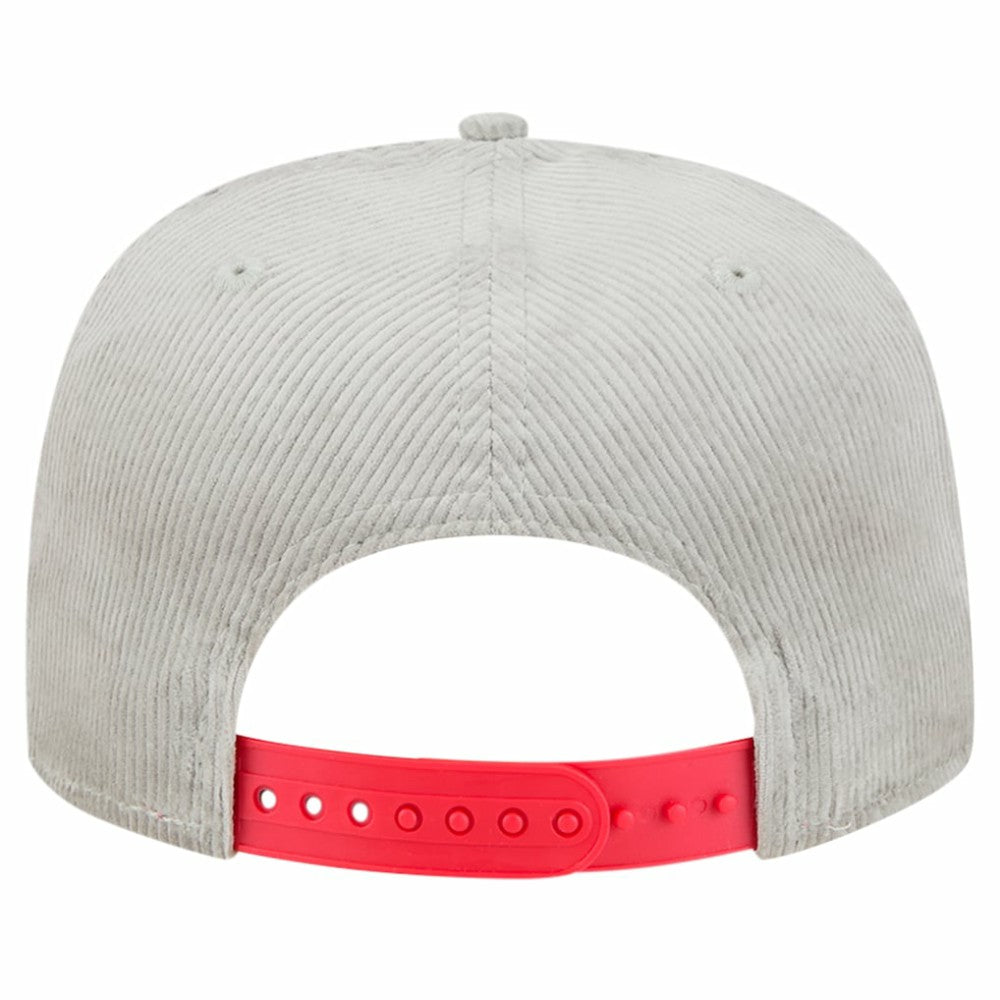New Era Texas Rangers Gray Corduroy Golfer Snapback Hat | MLB On Sale