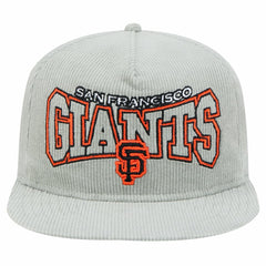 New Era San Francisco Giants Gray Corduroy Golfer Snapback Hat | MLB US