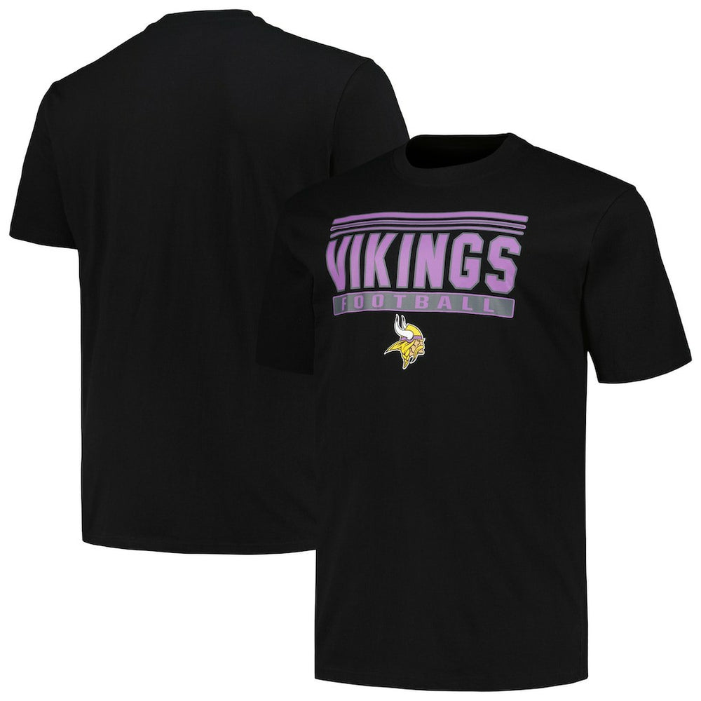 Minnesota Vikings Fanatics Big & Tall Pop T-Shirt