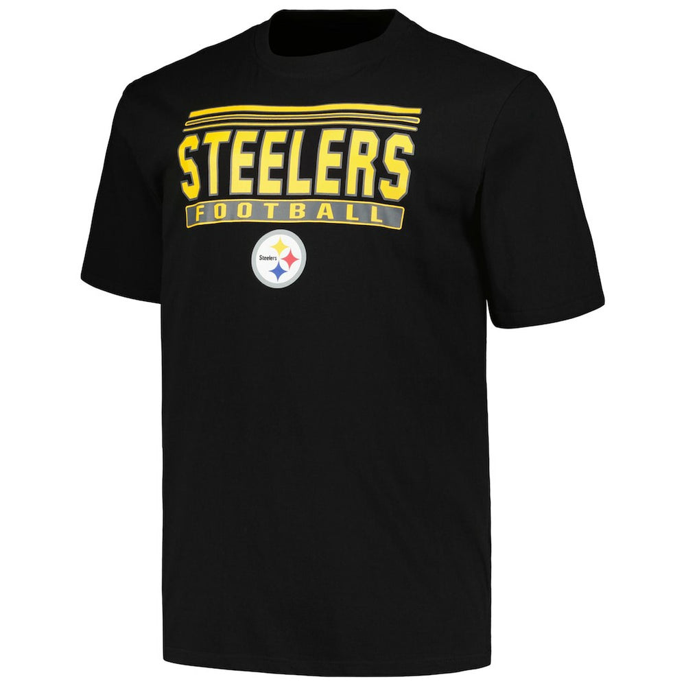Pittsburgh Steelers Fanatics Big & Tall Pop T-Shirt