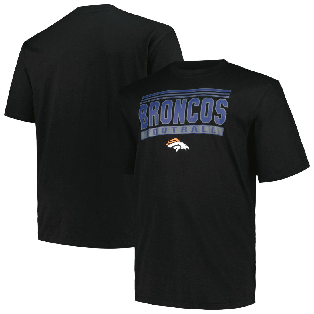 Denver Broncos Fanatics Big & Tall Pop T-Shirt