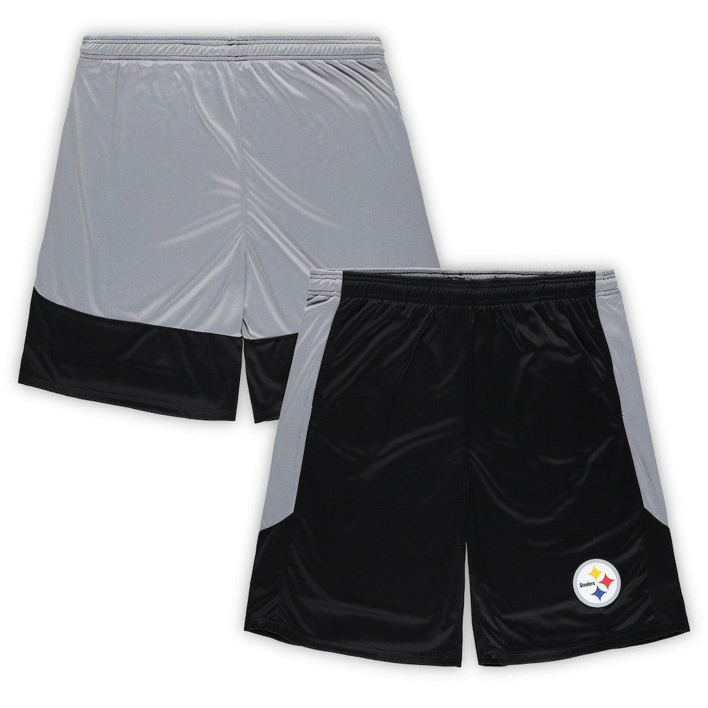 Pittsburgh Steelers Fanatics Big & Tall Team Logo Shorts