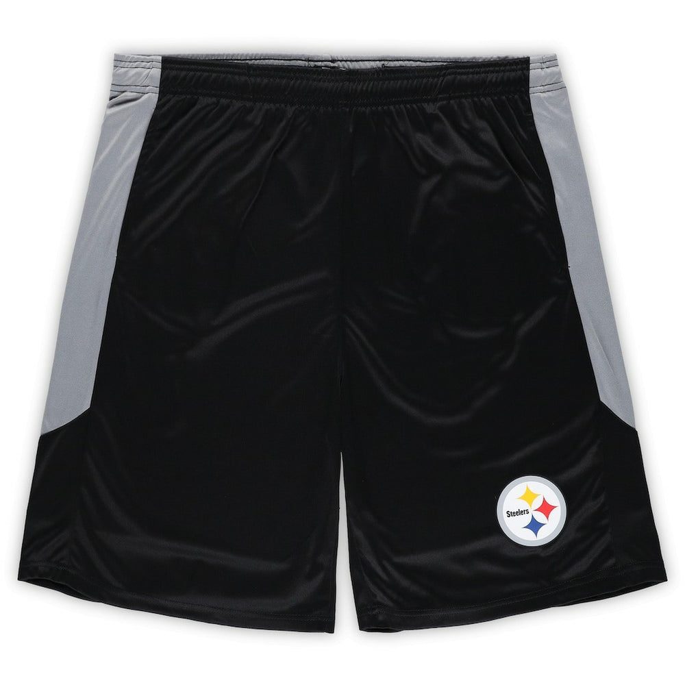 Pittsburgh Steelers Fanatics Big & Tall Team Logo Shorts