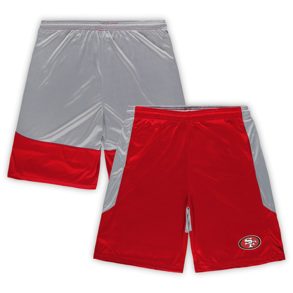 San Francisco 49ers Fanatics Big & Tall Team Logo Shorts
