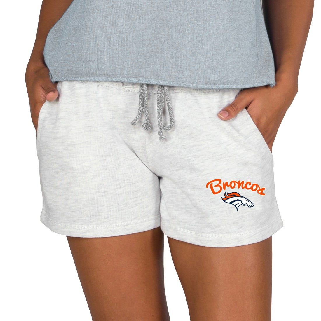 Denver Broncos  Concepts Sport Women's Mainstream Terry Lounge Shorts
