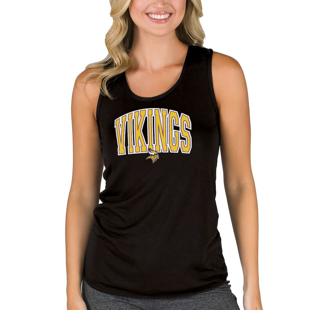 Minnesota Vikings  Concepts Sport Women's Marathon Racer Back Tank Top