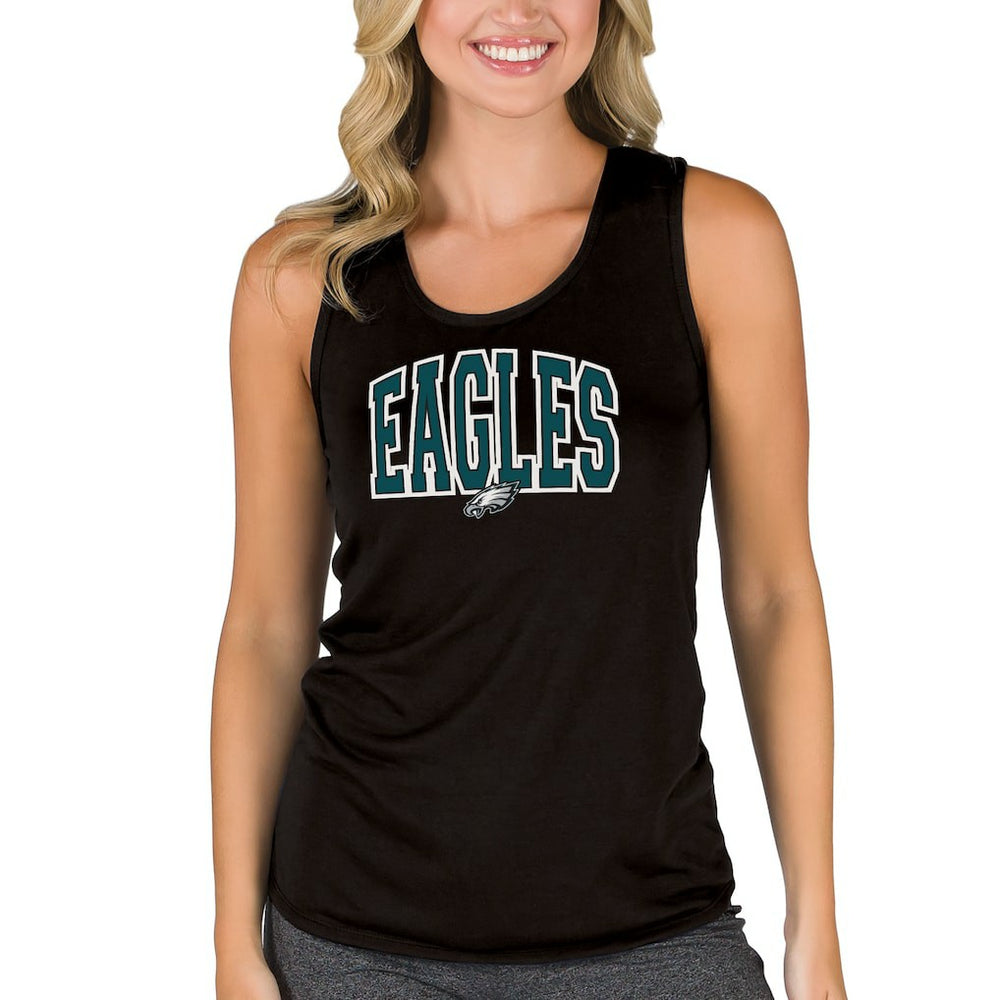 Philadelphia Eagles  Concepts Sport Women's Marathon Racer Back Tank Top