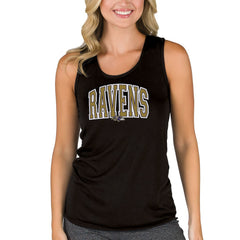Baltimore Ravens  Concepts Sport Women's Marathon Racer Back Tank Top