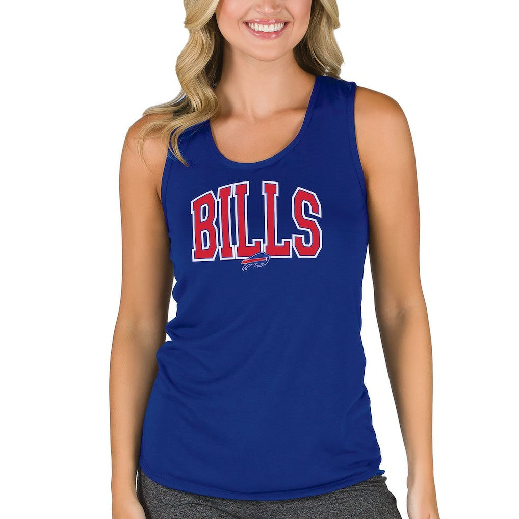 Buffalo Bills  Concepts Sport Women's Marathon Racer Back Tank Top