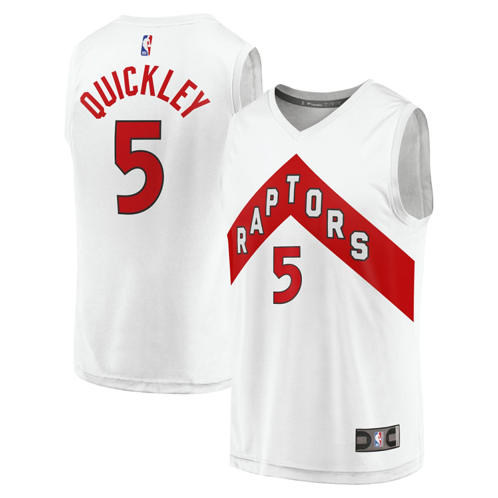 Immanuel Quickley Toronto Raptors Fast Break Player Jersey Discount