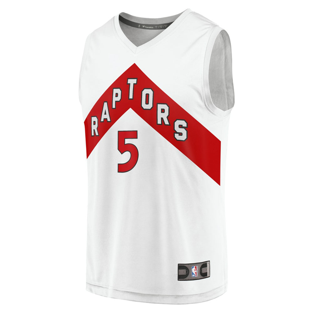 Immanuel Quickley Toronto Raptors Fast Break Player Jersey Discount