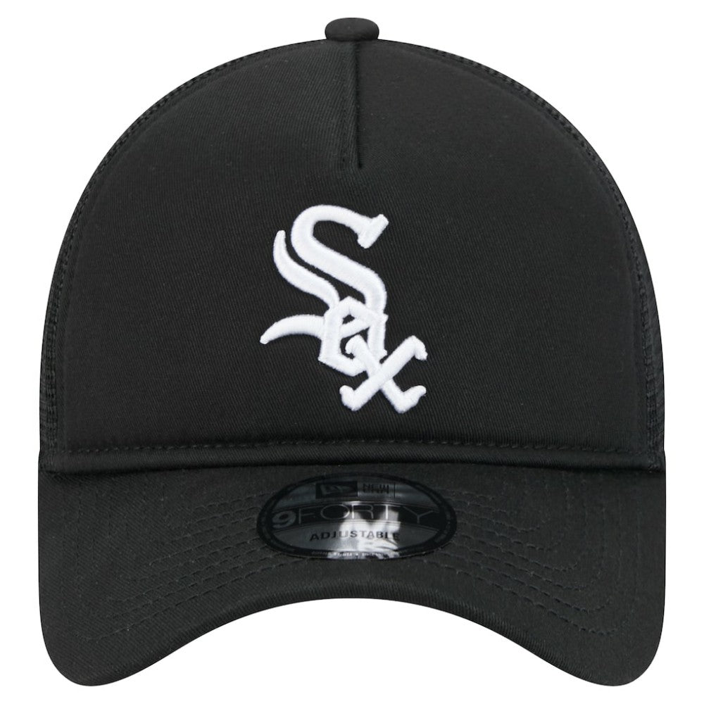 Chicago White Sox New Era 9FORTY A-Frame Trucker Adjustable Hat | MLB Online