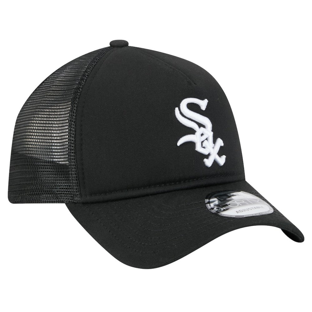 Chicago White Sox New Era 9FORTY A-Frame Trucker Adjustable Hat | MLB Online