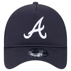 Atlanta Braves New Era 9FORTY A-Frame Trucker Adjustable Hat | MLB US