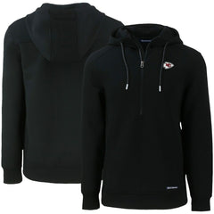 Kansas City Chiefs  Cutter & Buck Primary Mark Roam Eco Recycled Half-Zip Pullover Hoodie