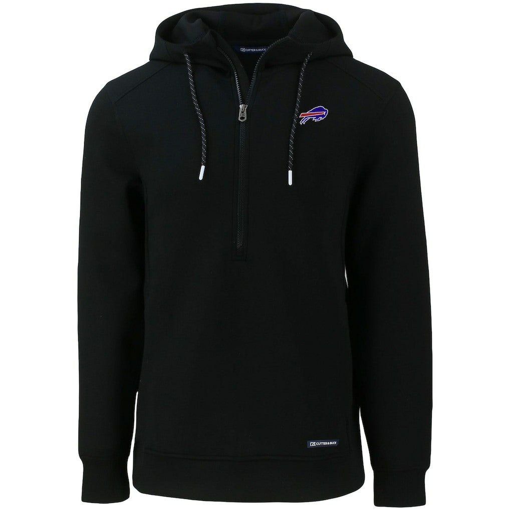 Buffalo Bills  Cutter & Buck Primary Mark Roam Eco Recycled Half-Zip Pullover Hoodie