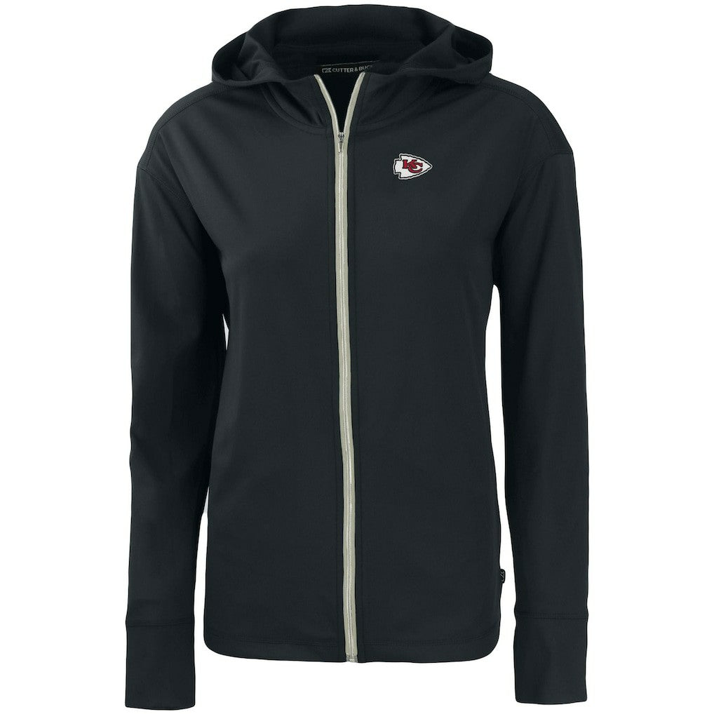 Kansas City Chiefs  Cutter & Buck Women's Primary Mark Daybreak Eco Recycled Full-Zip Hoodie