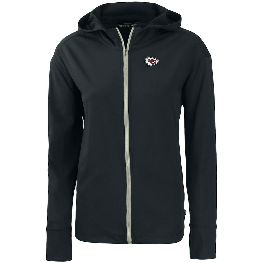 Kansas City Chiefs  Cutter & Buck Women's Primary Mark Daybreak Eco Recycled Full-Zip Hoodie
