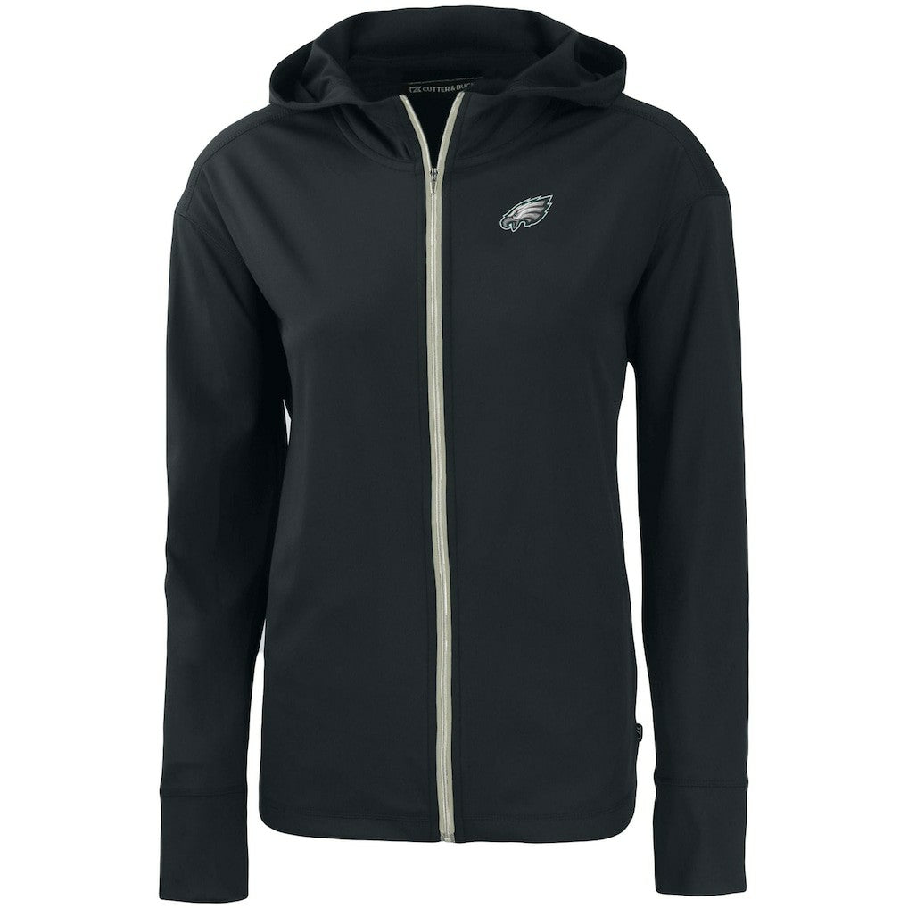 Philadelphia Eagles  Cutter & Buck Women's Primary Mark Daybreak Eco Recycled Full-Zip Hoodie