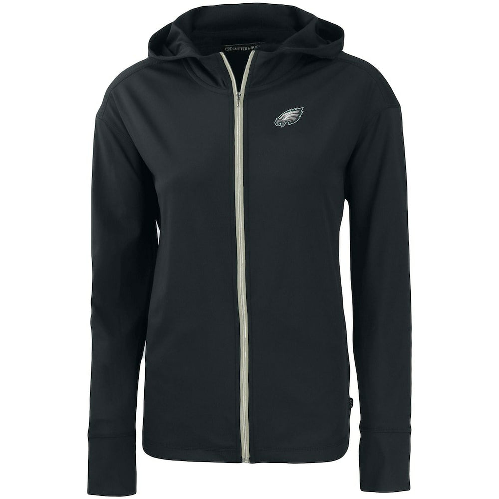 Philadelphia Eagles  Cutter & Buck Women's Primary Mark Daybreak Eco Recycled Full-Zip Hoodie