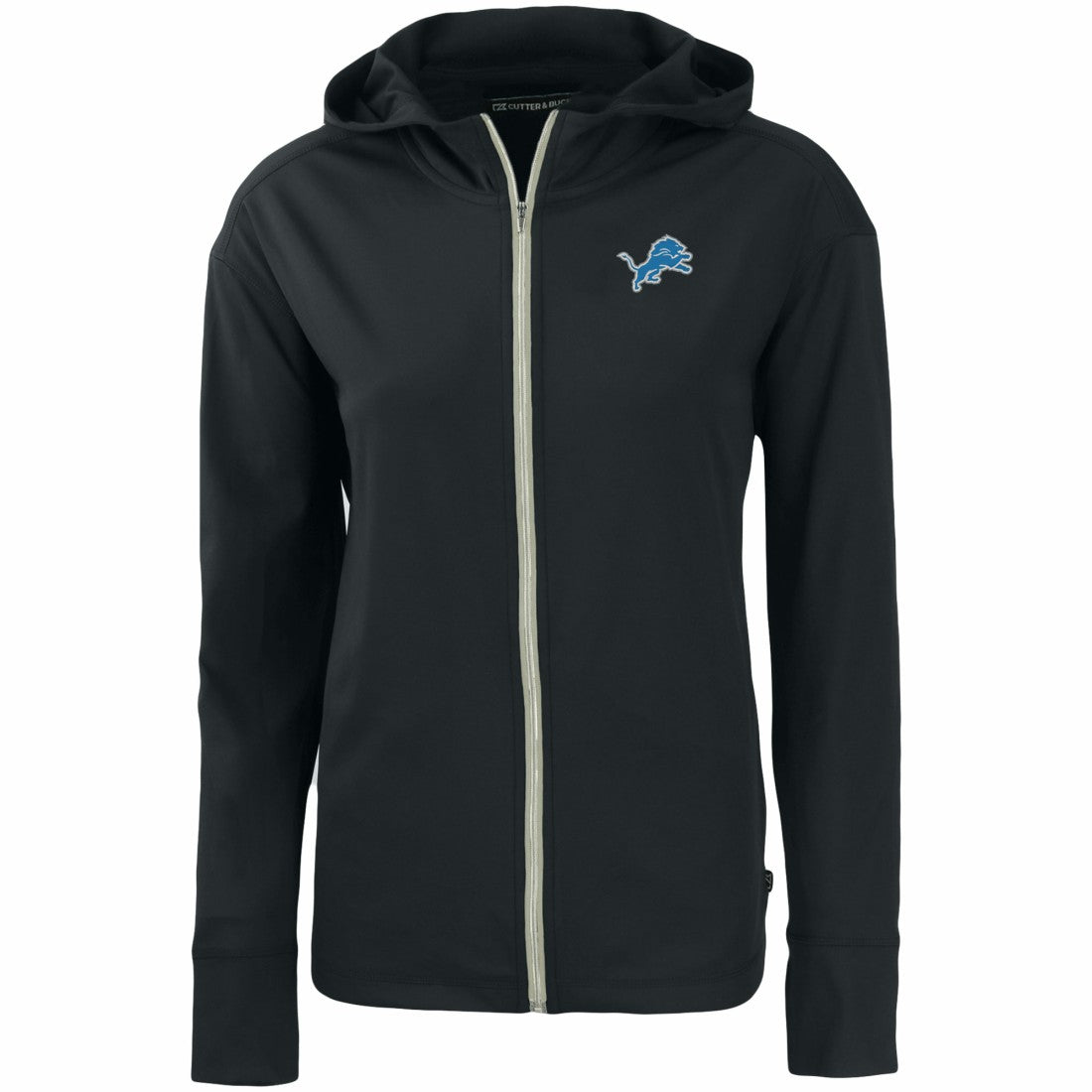 Detroit Lions  Cutter & Buck Women's Primary Mark Daybreak Eco Recycled Full-Zip Hoodie