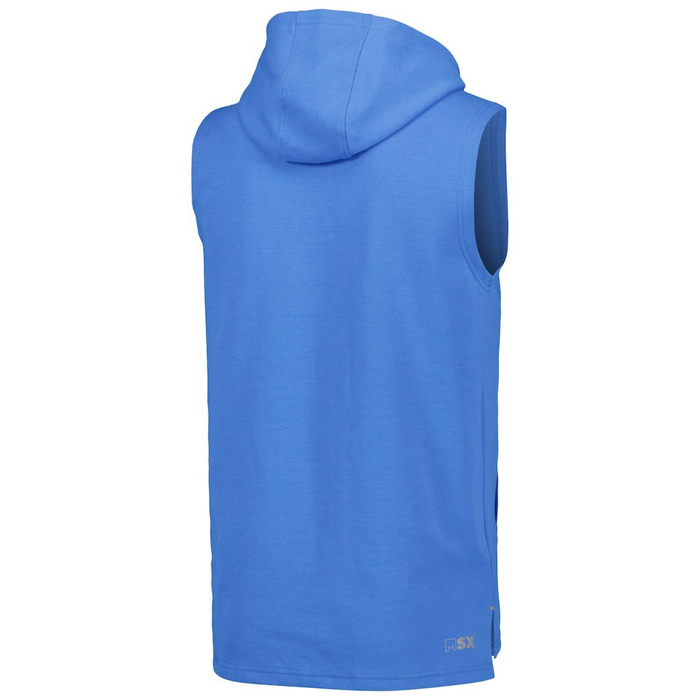 Los Angeles Chargers  MSX by Michael Strahan Captain Sleeveless Hoodie T-Shirt