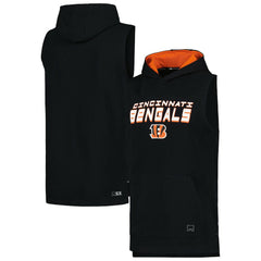 Cincinnati Bengals  MSX by Michael Strahan Captain Sleeveless Hoodie T-Shirt