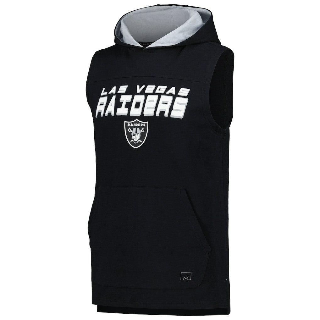 Las Vegas Raiders  MSX by Michael Strahan Captain Sleeveless Hoodie T-Shirt