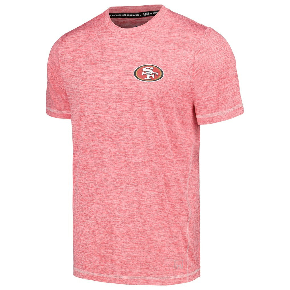 San Francisco 49ers  MSX by Michael Strahan Motion Space-Dye T-Shirt