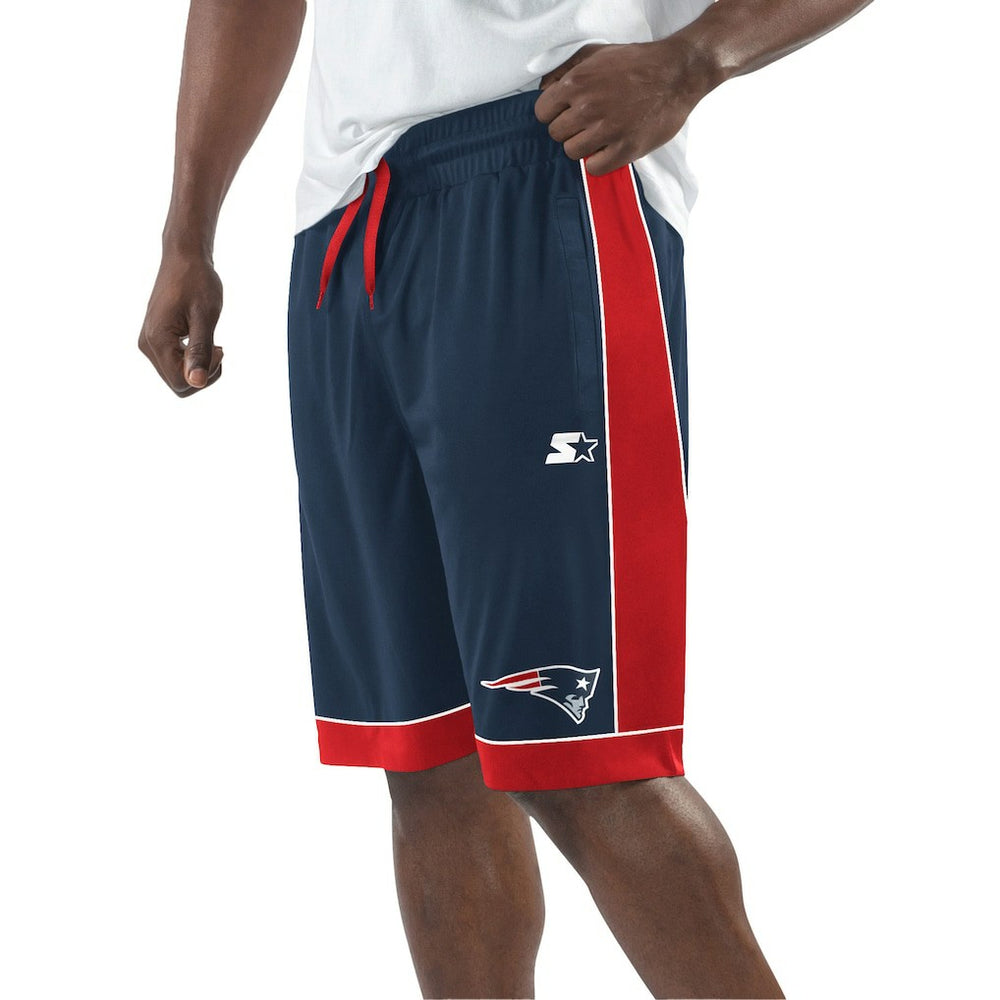 New England Patriots  Starter Fan Favorite Fashion Shorts