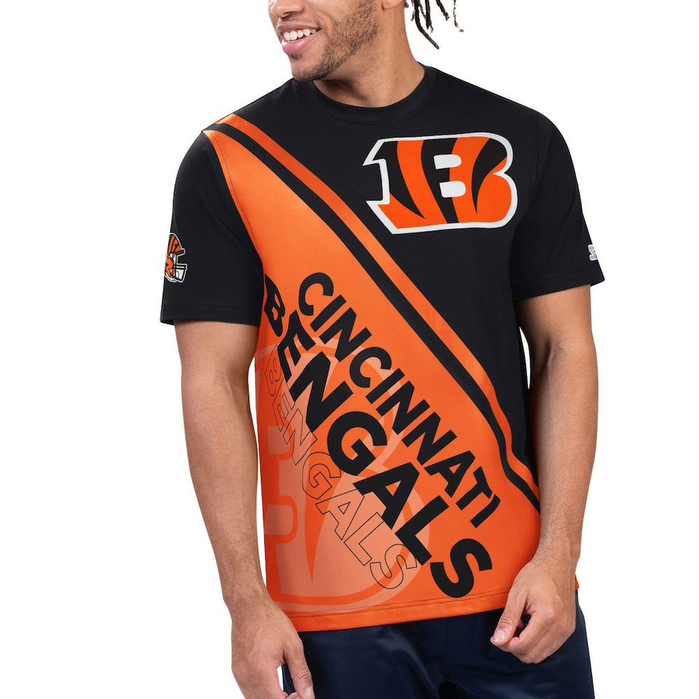 Cincinnati Bengals  Starter Finish Line Extreme Graphic T-Shirt