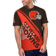 Cleveland Browns  Starter Finish Line Extreme Graphic T-Shirt