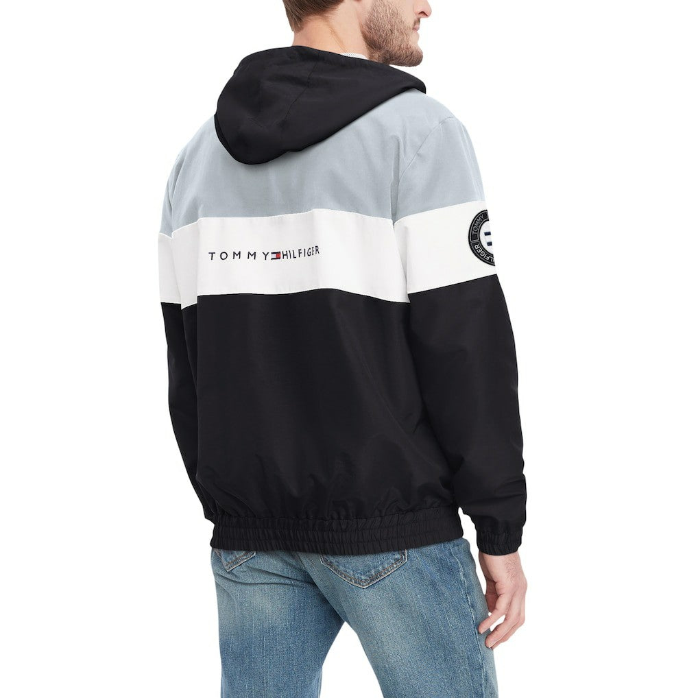 Las Vegas Raiders  Tommy Hilfiger Enzo Half-Zip Hoodie Jacket