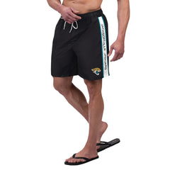 Jacksonville Jaguars  G-III Sports by Carl Banks Streamline Volley Swim Shorts
