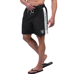 Las Vegas Raiders  G-III Sports by Carl Banks Streamline Volley Swim Shorts