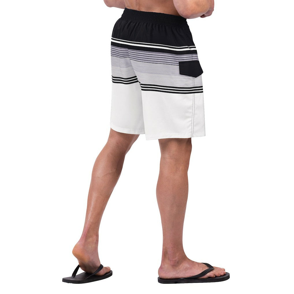 Las Vegas Raiders  G-III Sports by Carl Banks Jump Shot Volley Swim Trunks