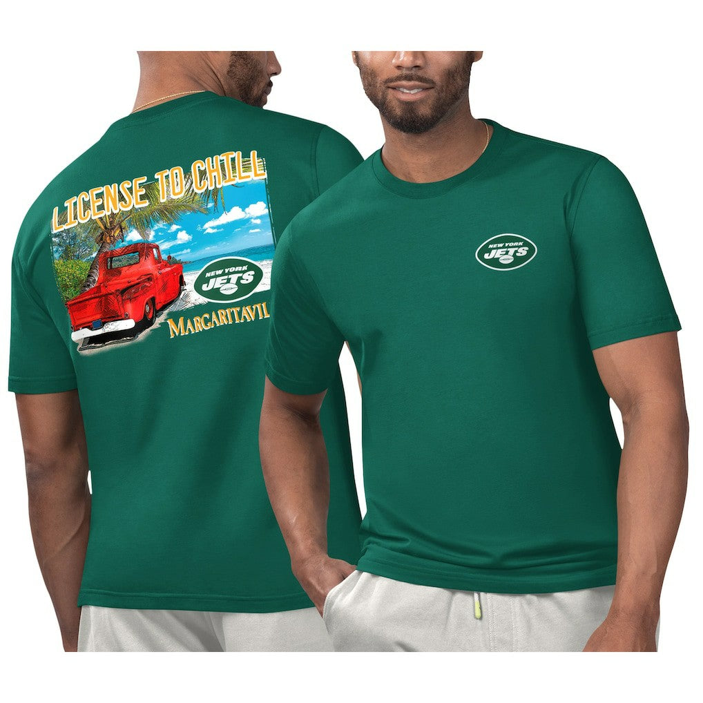 New York Jets  Margaritaville Licensed to Chill T-Shirt