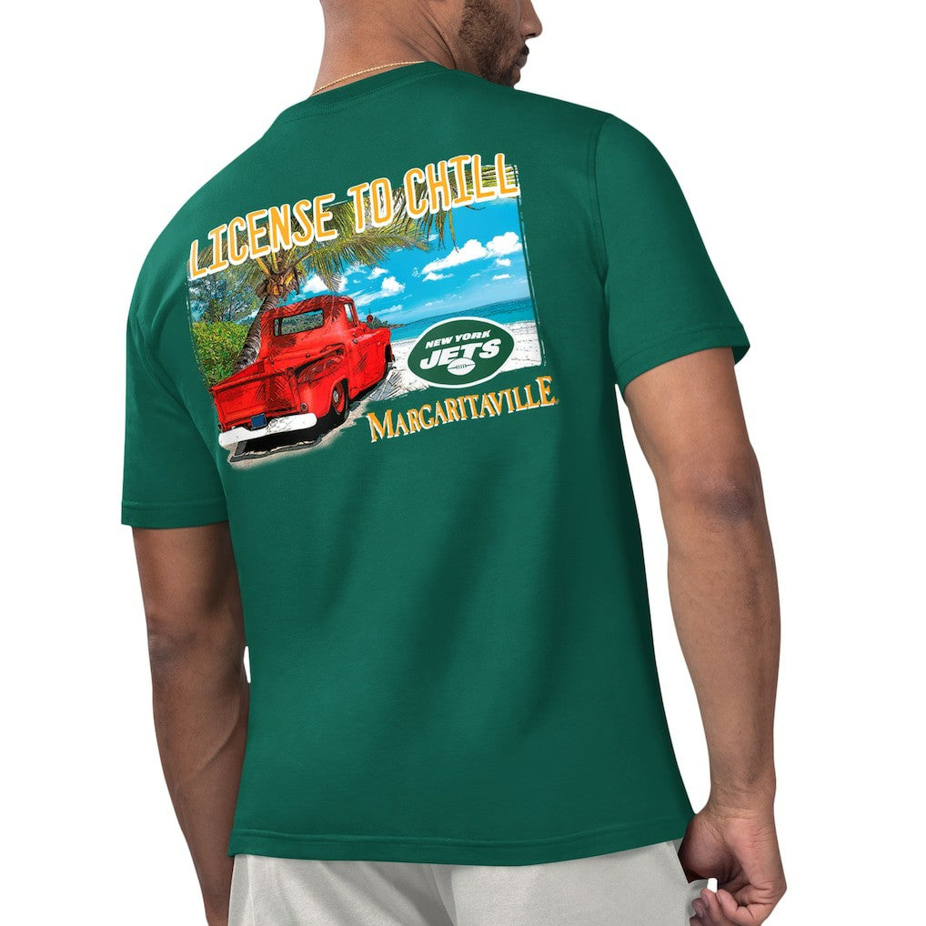 New York Jets  Margaritaville Licensed to Chill T-Shirt