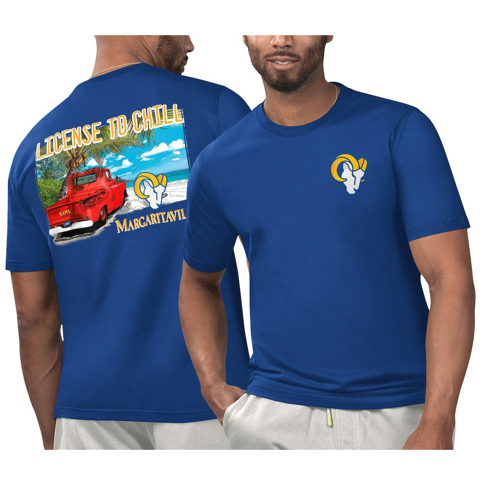 Los Angeles Rams  Margaritaville Licensed to Chill T-Shirt