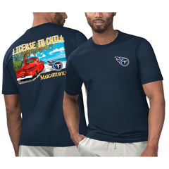 Tennessee Titans  Margaritaville Licensed to Chill T-Shirt