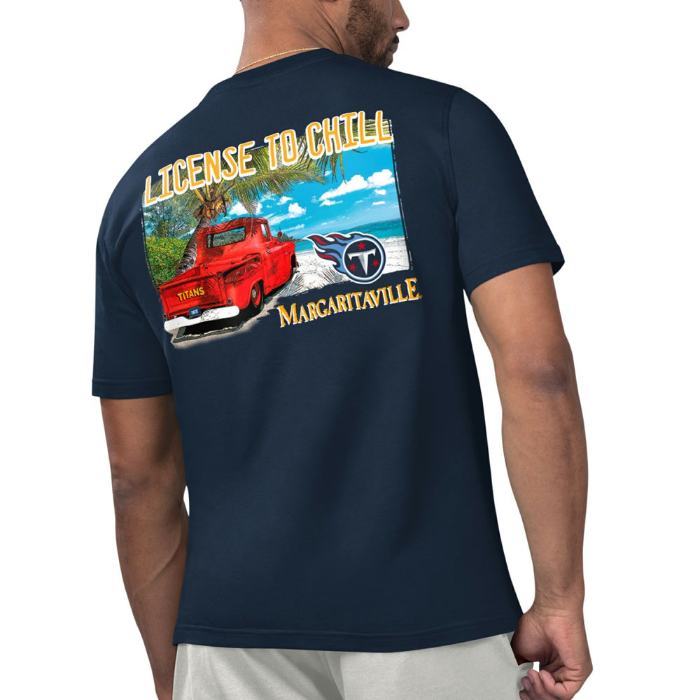 Tennessee Titans  Margaritaville Licensed to Chill T-Shirt