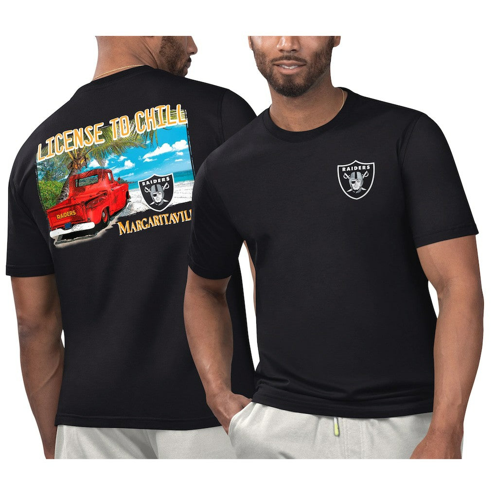 Las Vegas Raiders  Margaritaville Licensed to Chill T-Shirt