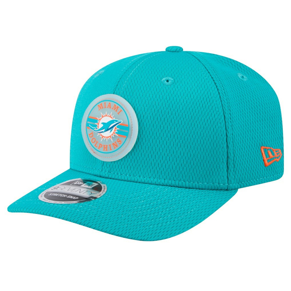 Miami Dolphins New Era Adventure Patched 9SEVENTY Stretch-Snap Adjustable Hat