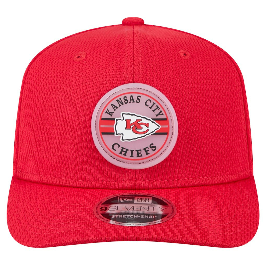Kansas City Chiefs New Era Adventure Patched 9SEVENTY Stretch-Snap Adjustable Hat
