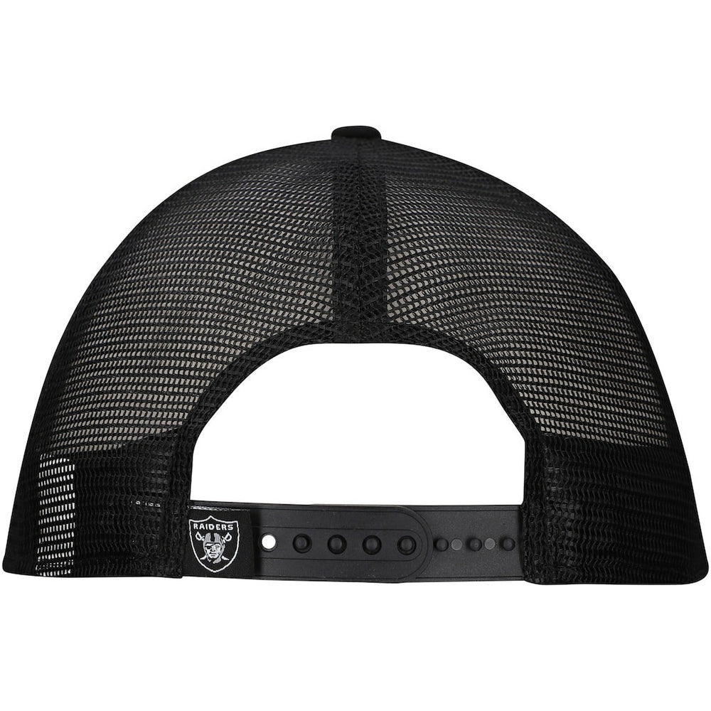 Las Vegas Raiders New Era Distressed 9FIFTY A-Frame Snapback Hat