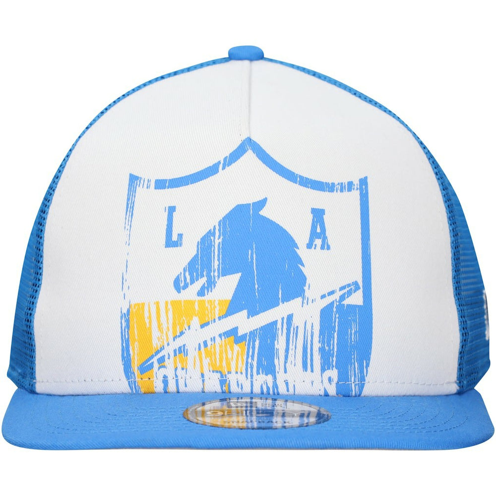 Los Angeles Chargers New Era Distressed 9FIFTY A-Frame Snapback Hat