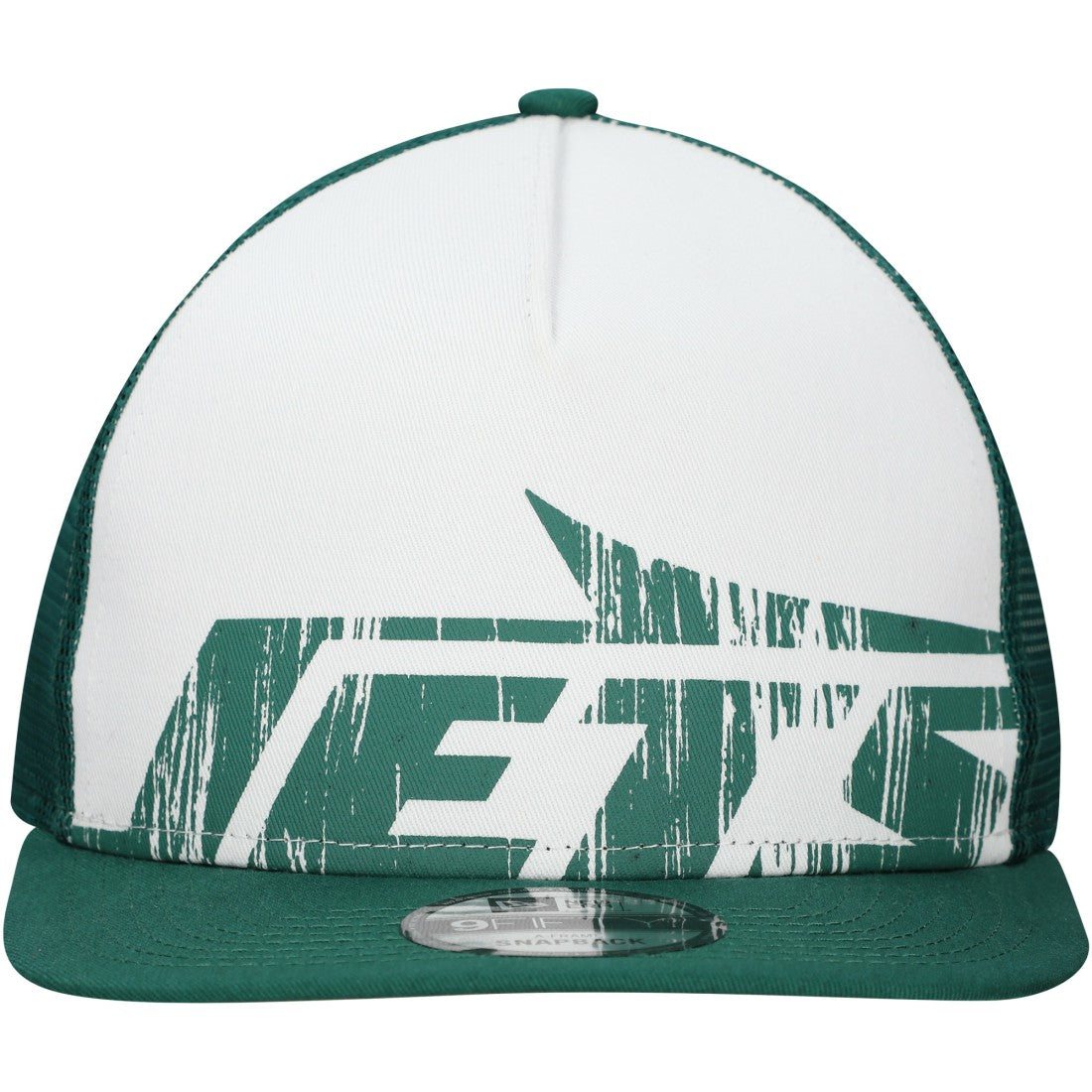 New York Jets New Era Distressed 9FIFTY A-Frame Snapback Hat