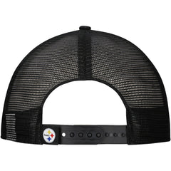 Pittsburgh Steelers New Era Distressed 9FIFTY A-Frame Snapback Hat